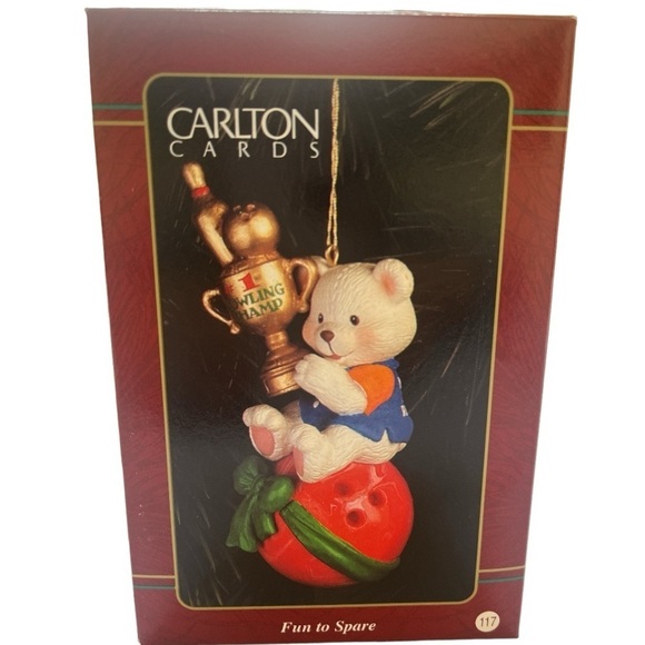 Carlton Cards Collectables Christmas Ornament “Fun to Spare” 1997 - Picture 1 of 8
